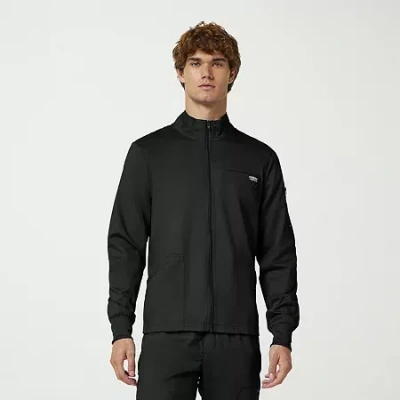 Cherokee Mens Scrub Jackets In Black