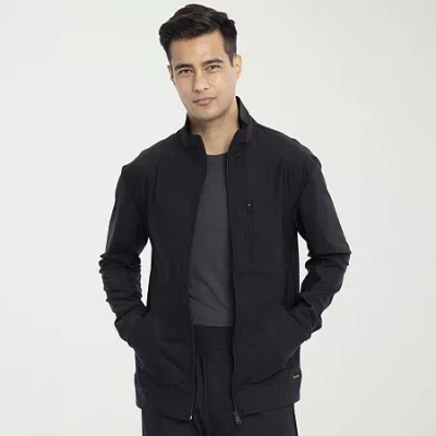 Cherokee Mens Scrub Jackets In Black