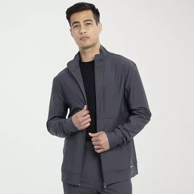 Cherokee Mens Scrub Jackets In Gray