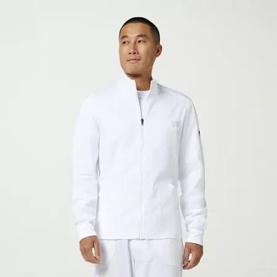 Cherokee Mens Scrub Jackets In White