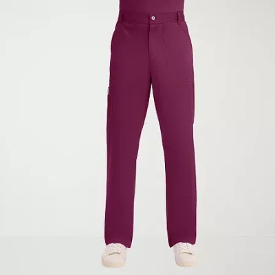 Cherokee Mens Short Scrub Pant In Purple