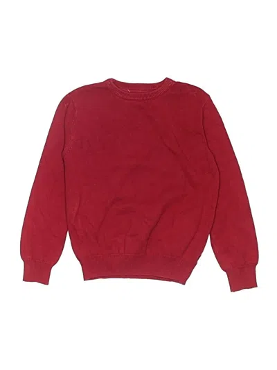 Pre-owned Cherokee Kids' Pullover Sweater In Red