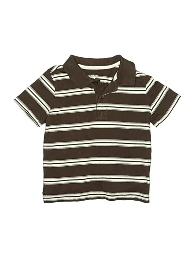Pre-owned Cherokee Kids' Short Sleeve Polo In Brown