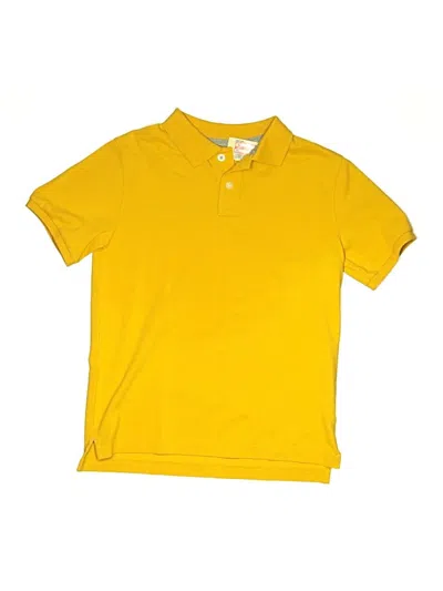 Pre-owned Cherokee Kids' Short Sleeve Top Yellow Tops