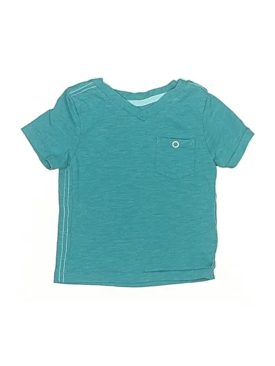 Pre-owned Cherokee Babies' Short Sleeve T-shirt In Blue
