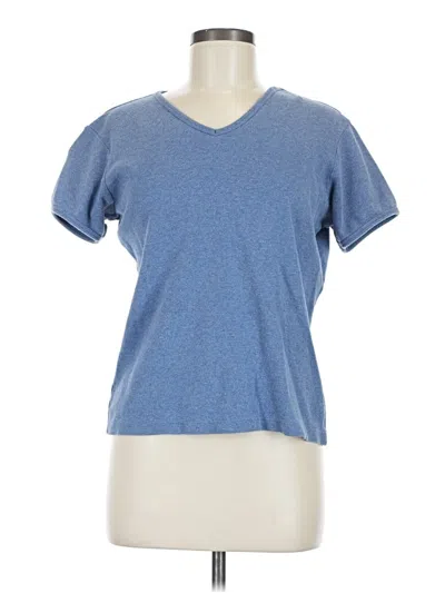 Pre-owned Cherokee Short Sleeve T-shirt In Blue