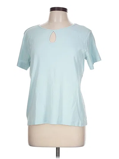 Pre-owned Cherokee Short Sleeve T-shirt In Blue