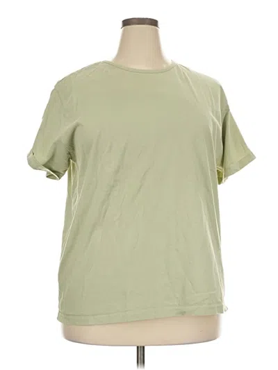 Pre-owned Cherokee Short Sleeve T-shirt In Green
