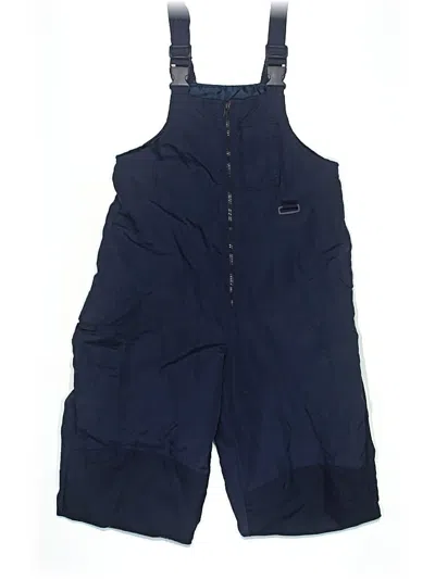 Pre-owned Cherokee Kids' Snow Pants With Bib In Blue