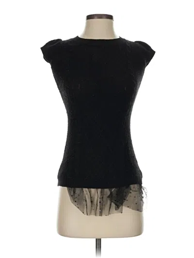 Pre-owned Cherokee Sweater Vest In Black