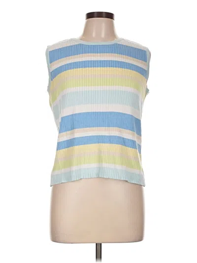 Pre-owned Cherokee Sweater Vest In Blue