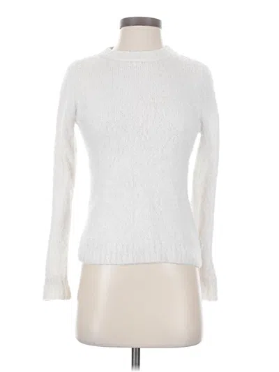 Pre-owned Cherokee Turtleneck Sweater In White