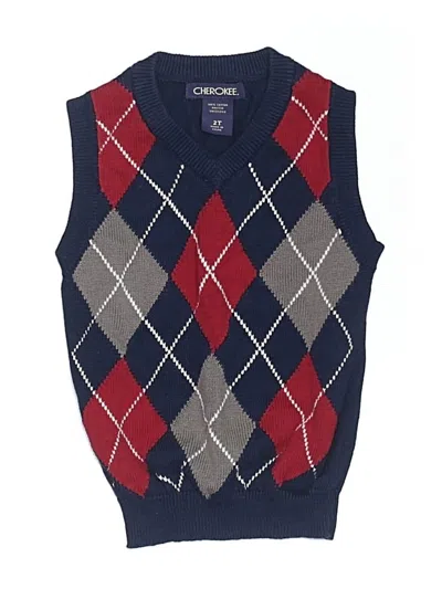 Pre-owned Cherokee Kids' Vest In Blue