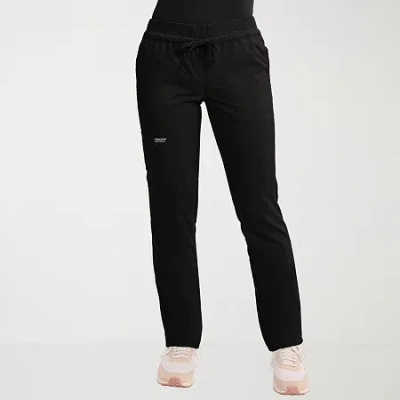 Cherokee Womens Petite Scrub Pant In Black