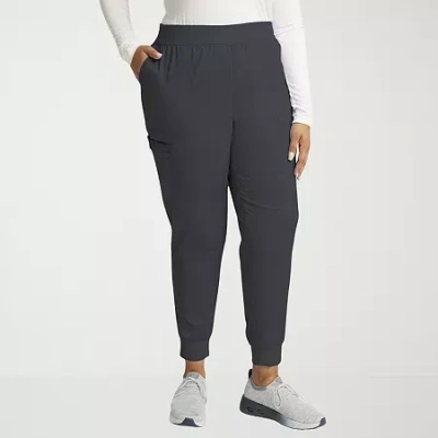 Cherokee Womens Petite Scrub Pant In Gray