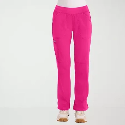 Cherokee Womens Petite Scrub Pant In Pink