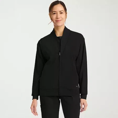 Cherokee Womens Scrub Jackets In Black