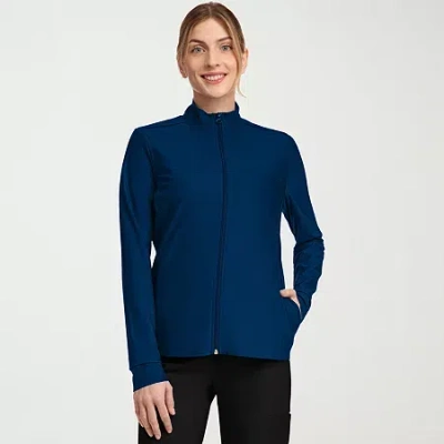Cherokee Womens Scrub Jackets In Blue