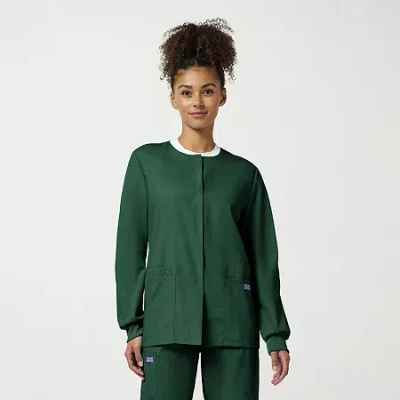 Cherokee Womens Scrub Jackets In Green