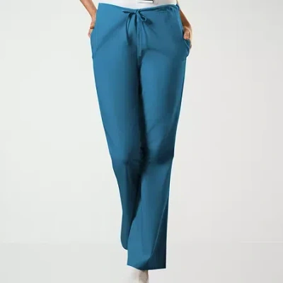 Cherokee Womens Scrub Pant In Blue