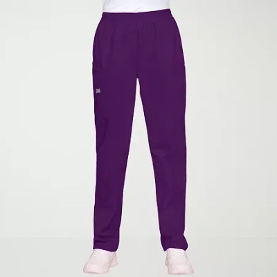 Cherokee Womens Scrub Pant In Purple