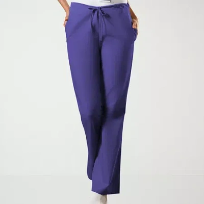 Cherokee Womens Scrub Pant In Purple