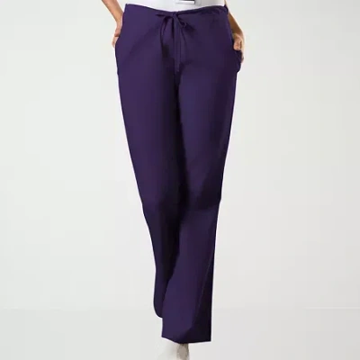 Cherokee Womens Scrub Pant In Purple