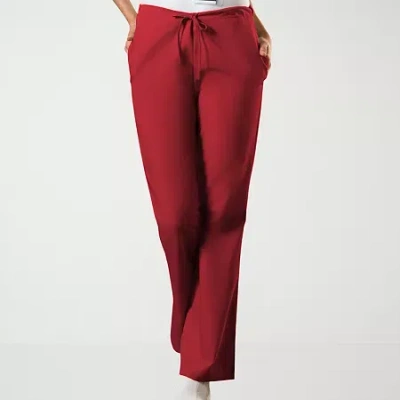 Cherokee Womens Scrub Pant In Red