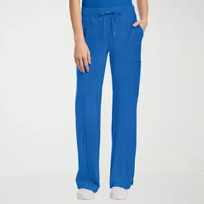 Cherokee Womens Tall Scrub Pant In Blue
