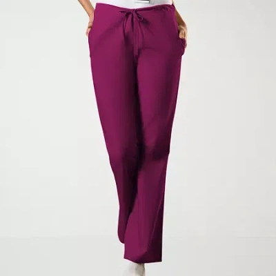 Cherokee Womens Tall Scrub Pant In Purple