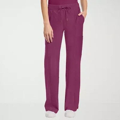 Cherokee Womens Tall Scrub Pant In Purple
