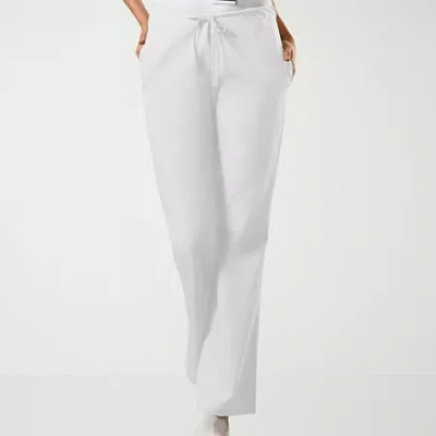 Cherokee Womens Tall Scrub Pant In White