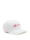 Cherry La Embroidered Hat In White