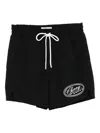 Cherry La Five Star Swim Shorts In Black