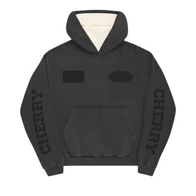 Pre-owned Cherry La Flame Thermal Hoodie 'vintage Black' | Men's Size Xs