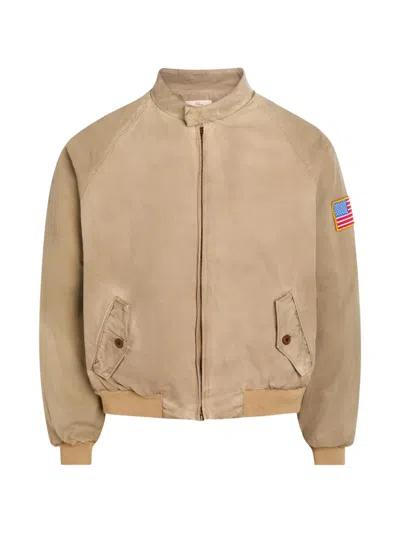 Cherry La Jacke Mit Logo-stickerei In Brown