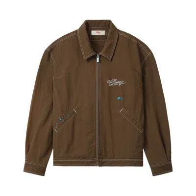 Pre-owned Cherry La Nylon Jacket 'espresso' | Brown | Men's Size M