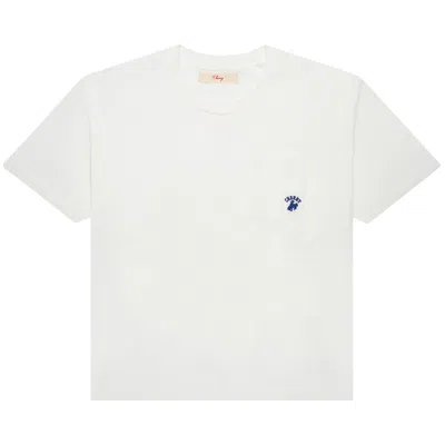 Pre-owned Cherry La Western Athletic Class Pocket T-shirt 'vintage White' | Men's Size S