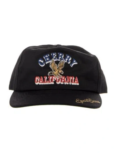 Pre-owned Cherry Los Angeles Adjustable Baseball Cap In Black