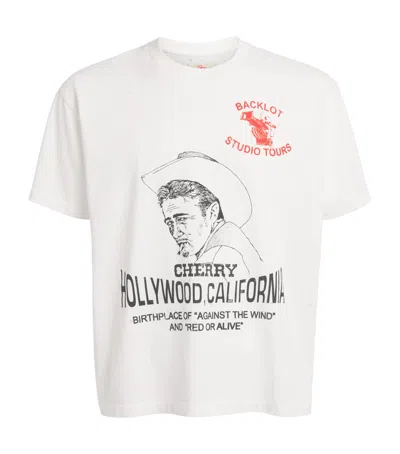 Cherry Los Angeles Backlot T-shirt In White