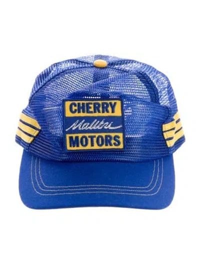 Pre-owned Cherry Los Angeles Baseball Cap In Blue