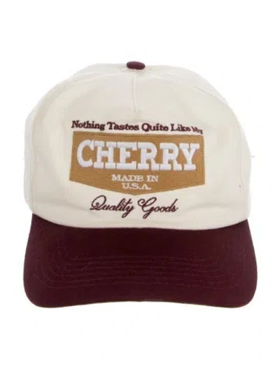 Pre-owned Cherry Los Angeles Baseball Cap In Neutrals