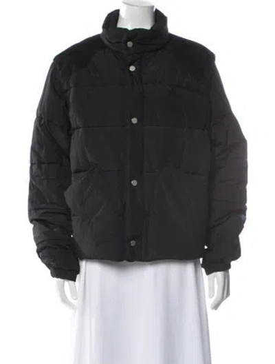 Pre-owned Cherry Los Angeles Bomber Jacket In Black