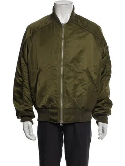 Pre-owned Cherry Los Angeles Bomber Jacket In Green