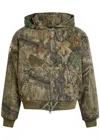 Cherry Los Angeles Camouflage Hooded Canvas Jacket In Multi