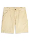 Cherry Los Angeles Carpenter Canvas Shorts In Neutral