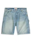 Cherry Los Angeles Carpenter Denim Shorts In Blue