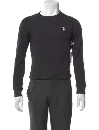 Pre-owned Cherry Los Angeles Crew Neck Long Sleeve Pullover W/ Tags In Gray