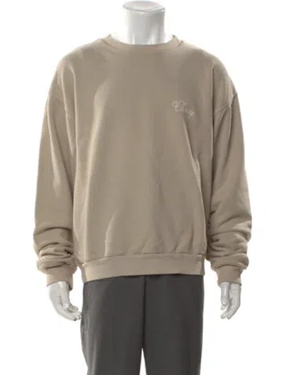 Pre-owned Cherry Los Angeles Crew Neck Long Sleeve Sweatshirt In Neutral