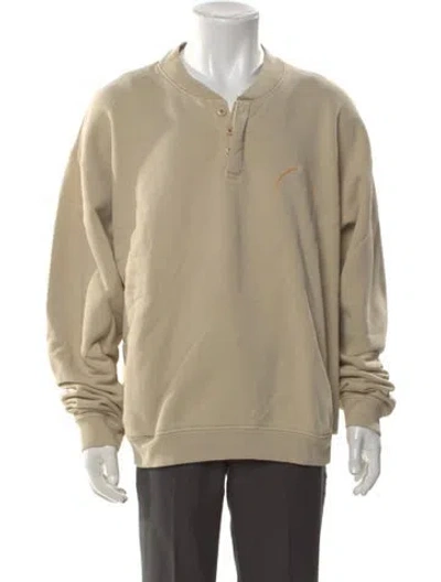 Pre-owned Cherry Los Angeles Crew Neck Long Sleeve Sweatshirt In Neutral